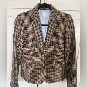 JCREW FACTORY PLAID BLAZER